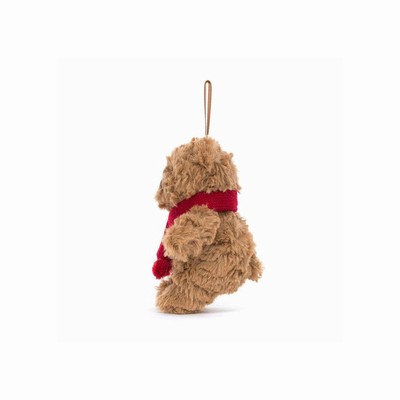 Jellycat Bartholomew Decoration Bear USA | 29705JESW